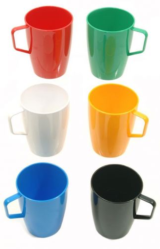 Plastic Mug - pack 6