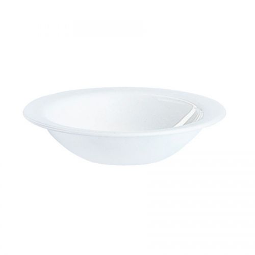 Plain White Opalware Fruit Bowl 16cm