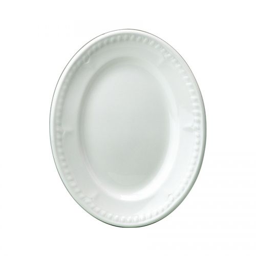 Buckingham Plate Oval White 30.5cm