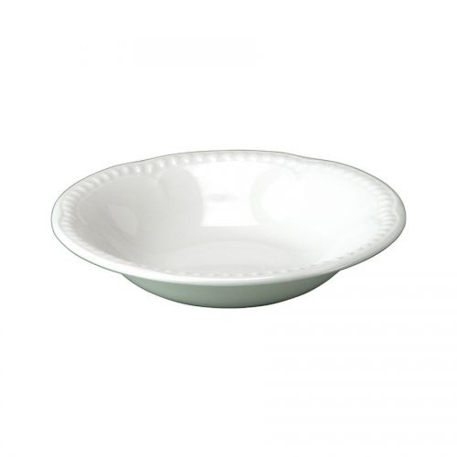 Buckingham Oatmeal Bowl White 18cm