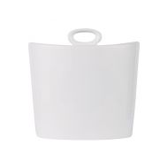 Ambience Sugar Bowl Oval White Covered 17cl