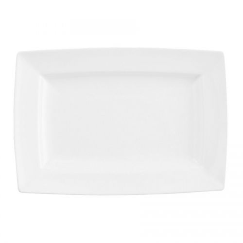 Energy Plate Rectangular White 22.7 x 32.7cm