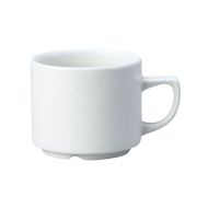 Whiteware Cup Stackable 19.6cl