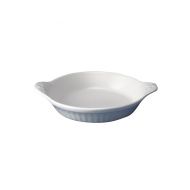 Cookware Dish Eared White Stackable 18