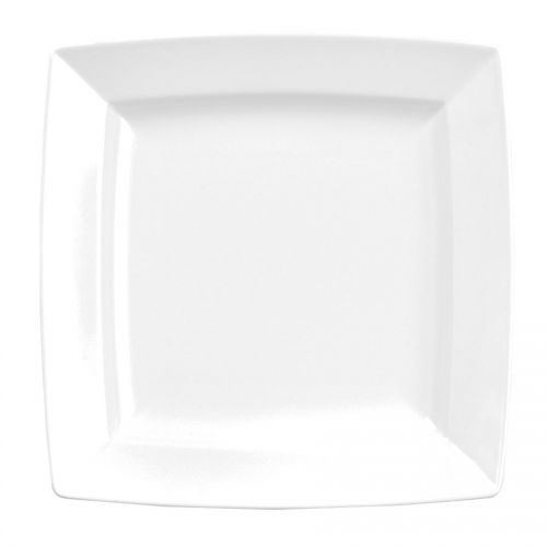 Energy Plate Square White 13.2 x 13.2cm