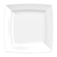 Energy Plate Square White 23.3 x 23.3cm