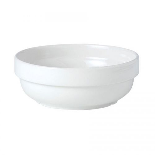 Simplicity Bowl White Stackable 17cm