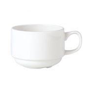 Simplicity Slimline Cup White Stackable 20cl