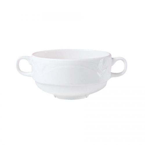 Bianco Handled Soup Cup White 28.5cl