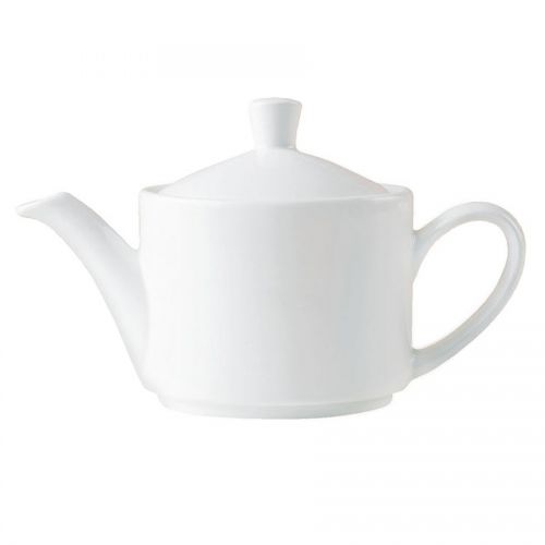 Monaco Vogue Teapot White 85.25cl