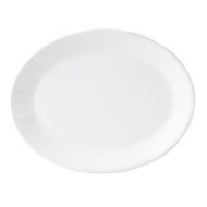 Monaco Regency Plate Oval White 28cm