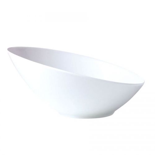 Monaco Sheer Bowl White 25.5cm