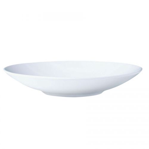 Monaco Contour Bowl White 30cm