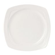 Simplicity Harmony Plate Square White 23 x 23cm