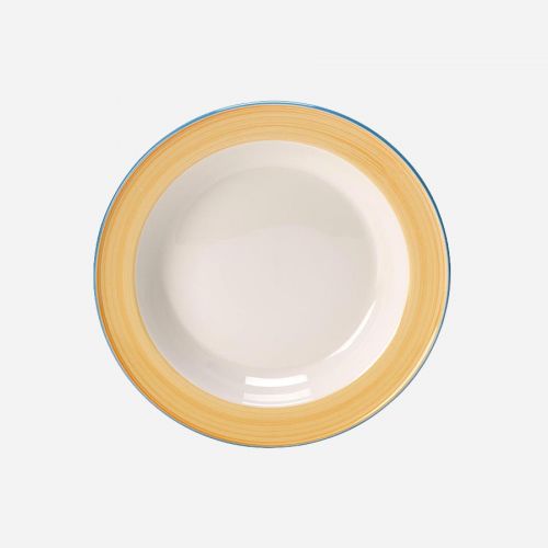 Rio Soup Plate Yellow 21.5cm