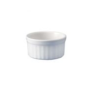 Cookware Ramekins Oval White Stackable 7cm