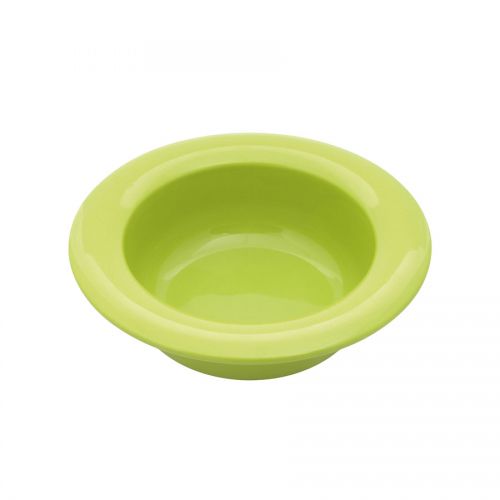Dignity Bowl Wide Rim Green 19.5cm Ceramic