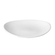 Orbit Coupe Plate Oval White 22.9 x 27cm