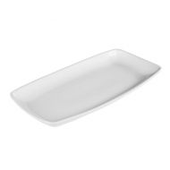 X Squared Plate Rectangular White 18.5 x 35cm