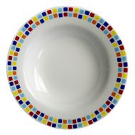 Melamine Mosaic Pasta Bowl 19.5cm 8 Inch