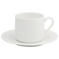Glacier Espresso Cup Saucer For BE209 - White 11.5cm