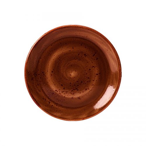 Steelite Craft Coupe Plate 20.25cm Terracotta