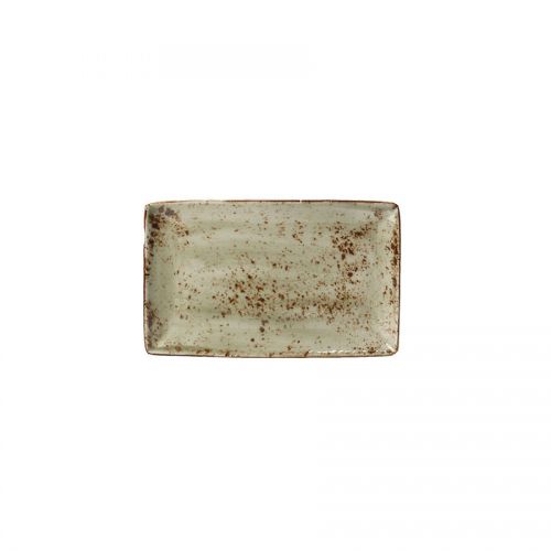 Steelite Craft Rectangular One Plate Green