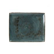 Steelite Craft Rectangular Two Plate Blue