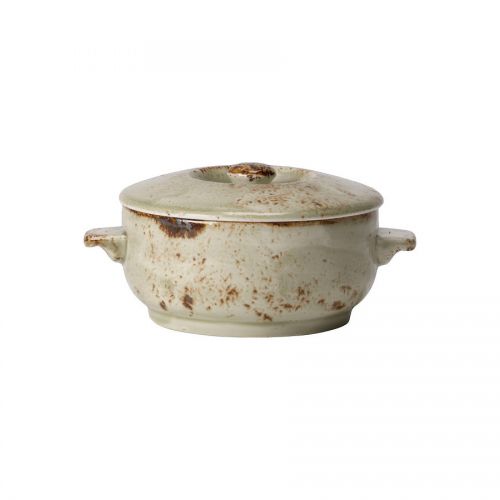 Steelite Craft Soup Bowl / Casserole Base Green