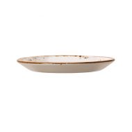 Craft White Saucer Double Well Slimline 16.5cm