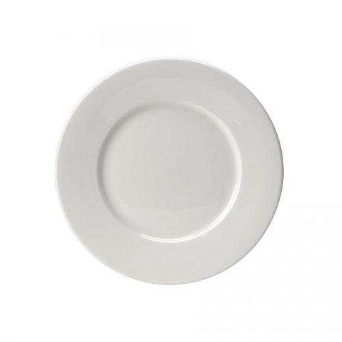 Monaco Fine Dining Wide Rim Plate White 25.5cm