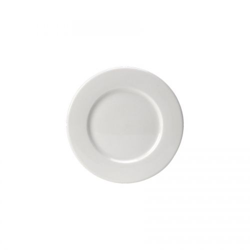 Monaco Fine Dining Wide Rim Plate White 16cm