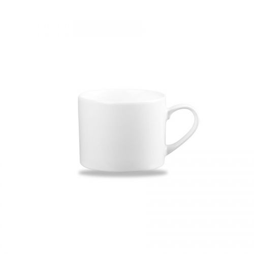 Ambience Can Tea Cup White 8oz 22.7cl