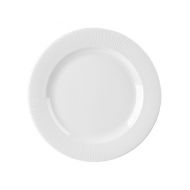 Bamboo Plate White 12 inch 30.5cm
