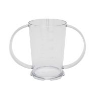 2 Handled Beaker Polycarb 26cl Clear