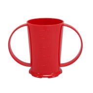 2 Handled Beaker Polycarb 26cl Red