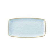 Stonecast Duck Egg Blue Oblong Plate 35cm