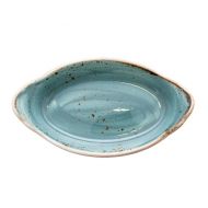 Steelite Craft Dish Eared Oval Blue 11 x 20cm 18.5cl