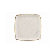 Stonecast White Deep Square Plate 10.25 inch