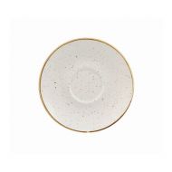 Stonecast White Cappuccino Saucer 6.25 inch