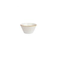 Stonecast White X Squared Sauce Dish 3oz