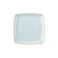 Stonecast Duck Egg Blue Deep Square Plate 26cm