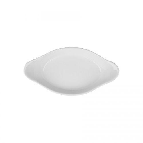 Superwhite Oval Eared Dish 25cm