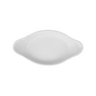 Superwhite Oval Eared Dish 28cm