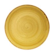 Mustard Seed Yellow Coupe Plate 26cm