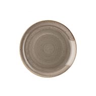 Stonecast Peppercorn Grey Coupe Plate 26cm