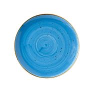 Cornflower Blue Coupe Plate 21.7cm