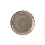 Stonecast Peppercorn Grey Coupe Plate 21.7cm