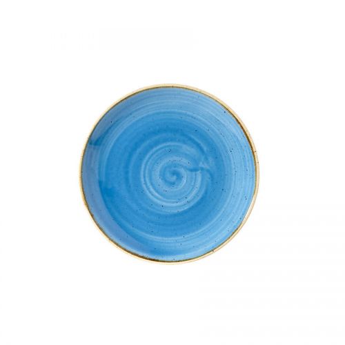 Cornflower Blue Coupe Plate 16.5cm