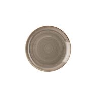 Stonecast Peppercorn Grey Coupe Plate 16.5cm